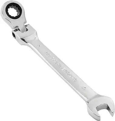 9Mm Flex-Head Ratcheting Wrench Professional Metric Ratchet Wrench Combination  • $15.99
