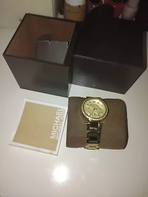 Michael Kors Ladies Gold Watch • £0.99