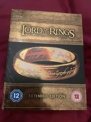 The Lord Of The Rings Trilogy Extended Edition Blu Ray Boxset In Good Condition • £29.99
