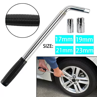 Extendable Wheel Lug Nut Wrench 17/19/21/23MM Socket Car Tire Iron Garage Tools • $14.29