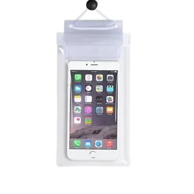 PVC Mobile Phone Waterproof Bag Thick Strap Mobile Phone Pouch  Outdoor • £3.71