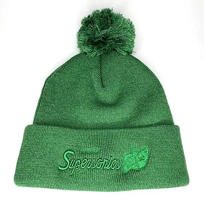 Seattle Supersonics Beanie Knit Cap Mitchell Ness Urban Outfitters Retired NEW • $14.90
