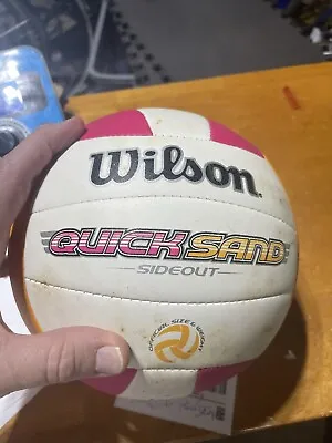 Wilson Quick Sand Avp Official Outdoor Vollyball • $17.77