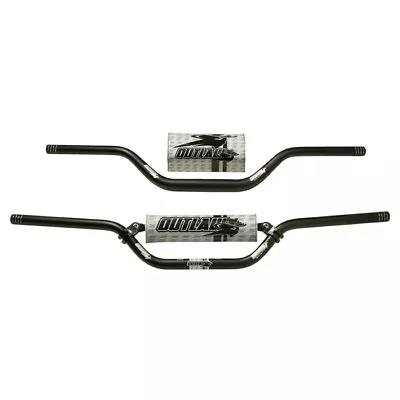 Outlaw Racing Aluminum SH09 High Straight ATV QUAD MX Handle Bars Handlebar 7/8 • $57.95