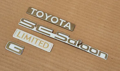 Toyota Sprinter SE90 AE92 Emblems Set Oem Jdm Used (7) • $84.74