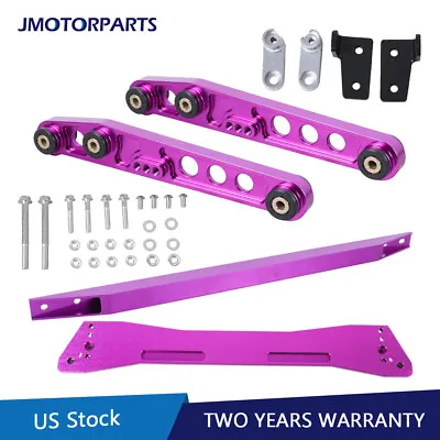 Purple Color Rear Lower Control Arm Subframe Brace Tie Bar For 92-95 Honda Civic • $70.97