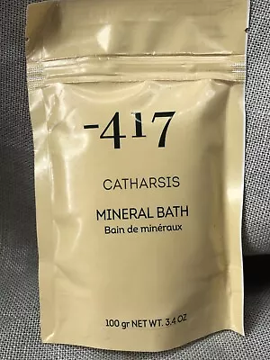 Minus 417 NEW Catharsis Mineral Bath 100 Gr. 3.4 Oz Dead See Salt Israel • $7.44