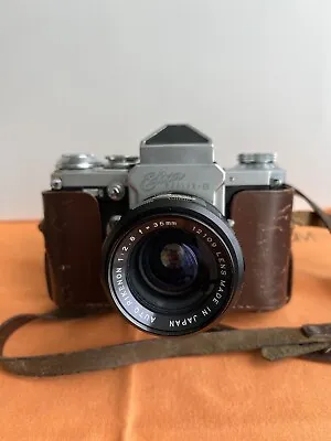 Edixa Reflex B Vintage SLR Film Camera • $550