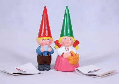 Two (2) 1980 World Of David Gnome Vintage PVC Figure Unieboek Toys • $19.98