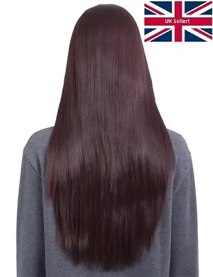 KOKO Straight Half-Head Wig- WARM BRUNETTE 24INCH • £22.99