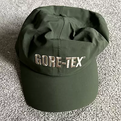 Vintage 90s Gore-Tex Snapback  Mad Hatters  Ball Cap Made In USA Green • $59.99