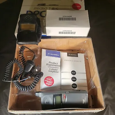 Motorola DPC650 Vintage 90s Cell Phone - Untested - Box Car Charger  Base  • $9.99