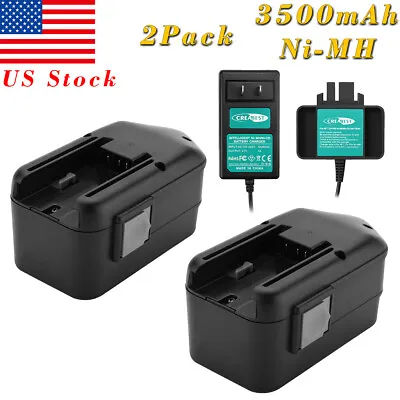 For MILWAUKEE 48-11-2200 48-11-2230 48-11-2232 18V 3.5Ah Ni-MH Battery/Charger • $69.91