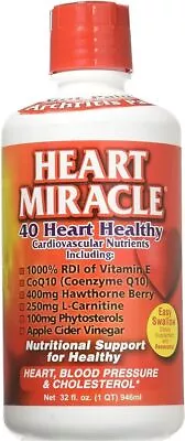 Century Systems - Heart Miracle Nutritional Supplement For Blood Pressure • $32.99