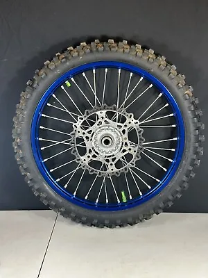 $350 • Buy 2021 Yamaha Front Wheel Blue DID 21 Inch Yz250f Yz450f 2014 - 2023 Hub Rim Rims