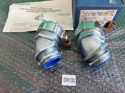 🆕️ *BOX OF 2* T&B 5346GR Liquidtight Metal Conduit Connector 1-1/2 ⚡️🇺🇸 SHIP • $100