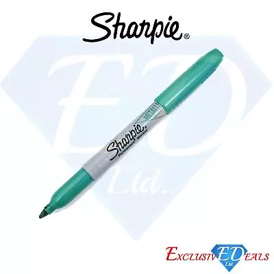 Sharpie Fine Point Metallic Permanent Marker Optimal Precision & Smooth Ink Flow • £1.99