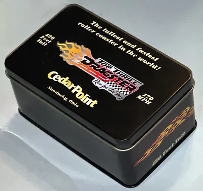VERY RARE Cedar Point Top Thrill Dragster INAUGURAL RIDER Medallion And Box • $99.99