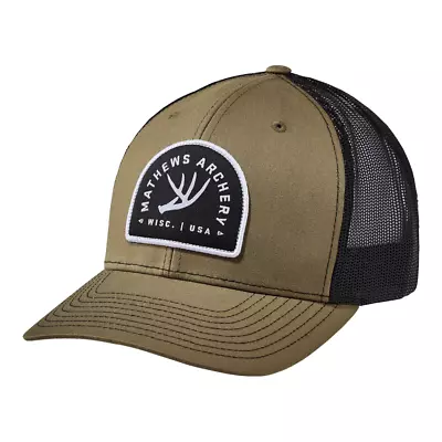 NEW@ 2024 Mathews  Antler  Hat/Cap Loden/Black Richardson 112 Original Trucker • $27.99