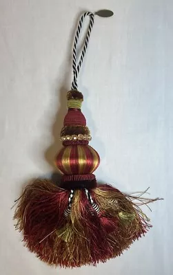 MacKenzie Childs Red/Gold 15” Tassel • $79.99