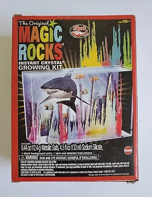 The Original MAGIC ROCKS Instant Crystal Growing Kit - Shark New Open Box • $5.99