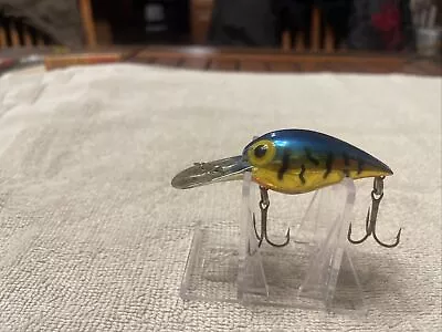 Vintage Pre Rapala Storm Wiggle Wart Blue Tiger Color Pattern 3” • $14.99