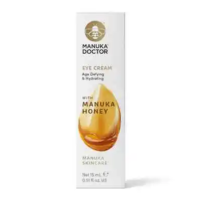 Manuka Doctor Eye Cream With Manuka Honey 15ml Age Defying & Hydrating • £9.99