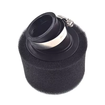 37mm 38mm Bent Angled Foam Air Filter Pod PIT Quad Dirt Bike ATV Buggy Black • $6.99