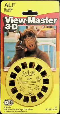 ALF 1987 TV Show View-Master 3 Reel Packet SEALED  • $19.99