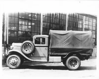 1933 Marmon-Herrington 1 1/2 Ton A10 Truck Press Photo 0007 • $13.67