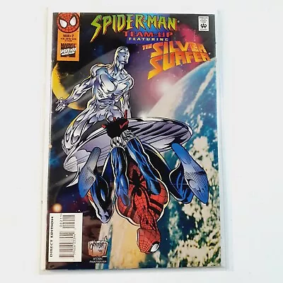 Marvel Comics  Spider-Man Team-Up: Featuring The Silver Surfer  #2 (NM 9.4) 1996 • $4.99