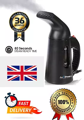 £14.99 • Buy Pur Steam Handheld Garment Clothes Steamer Portable Travel Steam Iron Sanitiser