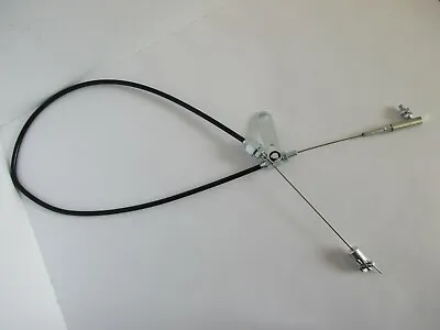 36  Stainless Steel Throttle Cable Black 24  Housing Hot Rod Street Rod  #7207 • $21.99