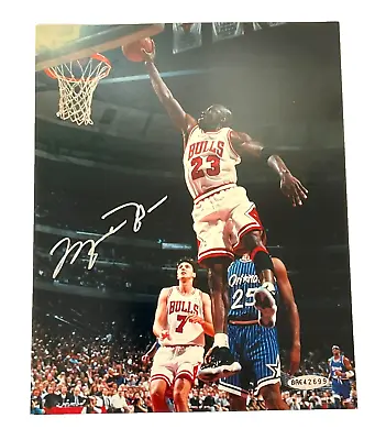 1996 Upper Deck Authenticated Michael Jordan Jumpman 8 X10  Autographed Photo • $2799.99