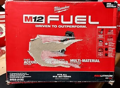 Milwaukee M12 (2522-21XC) FUEL 3  Compact Cut Off Tool Kit **Open-Box** • $156.99
