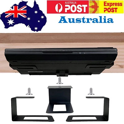 $15.99 • Buy (3) Laptop Holder Under Desk Laptop Organizer Rack TabletRouters Storage Shelf