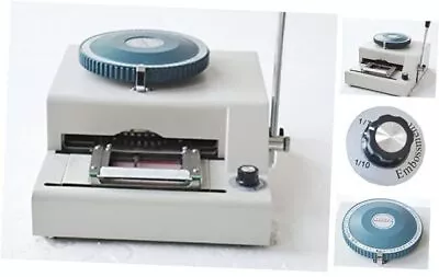 Embossing Machine 72 Characters Manual PVC Card Embossing Machine For Card  • $366.47