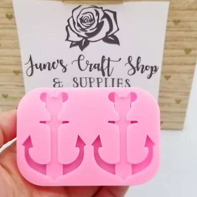 $6.95 • Buy New Disney Mickey Mouse Anchor Straw Topper Silicone Mold For Resin Craft