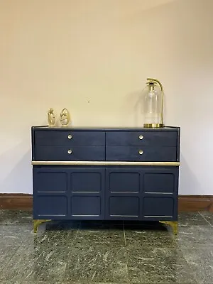 Mid Century Nathan Teak Sideboard With 4 Draws* • £395