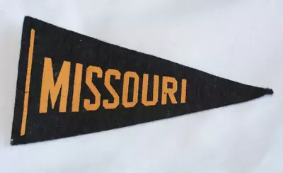 VTG Felt Mini Pennant NCAA Missouri Tigers 4 1/2  1936-1938 • $32