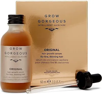 £9.95 • Buy Grow Gorgeous Serum Original For Thinning Hair Growth - New Boxed 60ml -Free P&P