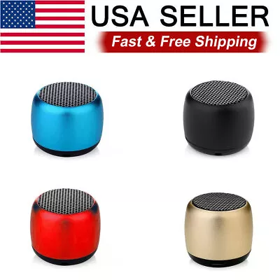 Portable LED Mini Wireless Bluetooth Speaker Bass Stereo Radio For Samsung US • $8.16