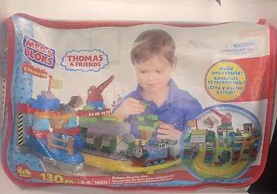 Mega Bloks Thomas Tank Engine & Friends Train Toy Set Deluxe Starter 10631 *Read • $34.99