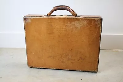 Vintage Hartman Briefcase Hard Case Leather Attaché • $45