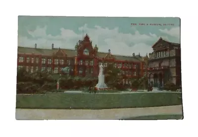 Salford Peel Park & Museum Vintage Postcard In Colour Manchester • £3.24