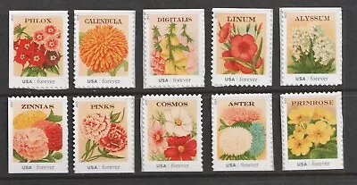 US Scott #4754-4763  Vintage Seed Packets SET Of 10 From Pane MNH**FREE SHIP** • $24.88