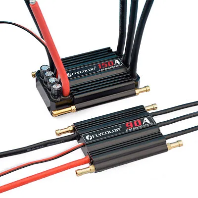 Flycolor 50A/70A/90A/120A/150A Brushless Waterproof ESC For Remote-control Boat • £60