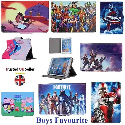 £15.99 • Buy Universal 7  8  9.7 10 10.1  Inch Cover For Boys ALL Super Hero Tablet Kids Case