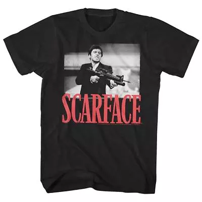 Scarface Big Guns Little Friend Men's T Shirt Tony Montana Pacino Movie Tee • $17.99