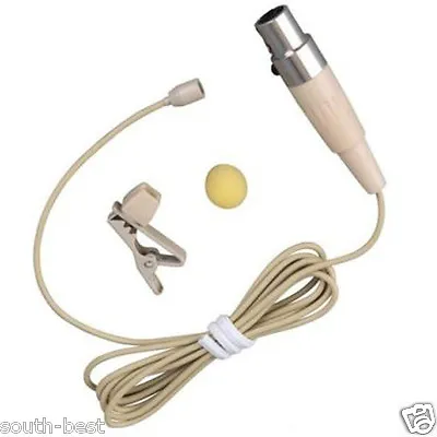 Skin Color Lapal Lavalier Microphone For Shure Wireless Omni Mic TA4F Mini Plug • $20.39